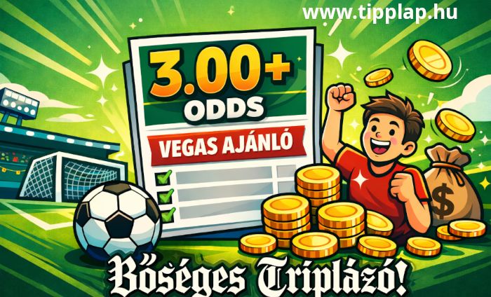 Bőséges Triplázó a Vegas ajánlatából!