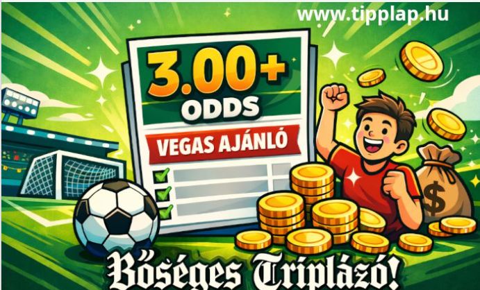 Bőséges triplázó a VEGAS ajánlatából!
