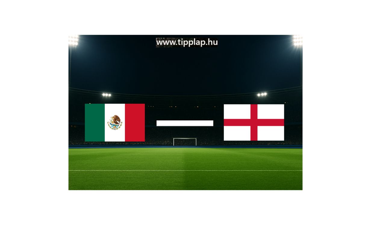 Világbajnokság: Mexikó-Anglia