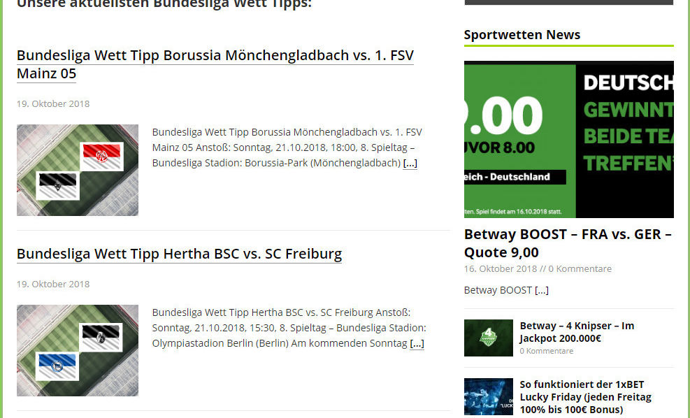 Borussia Mönchengladbach - Mainz: így néz ki egy meccselemző cikk, kiajánlott tippel Németországból!