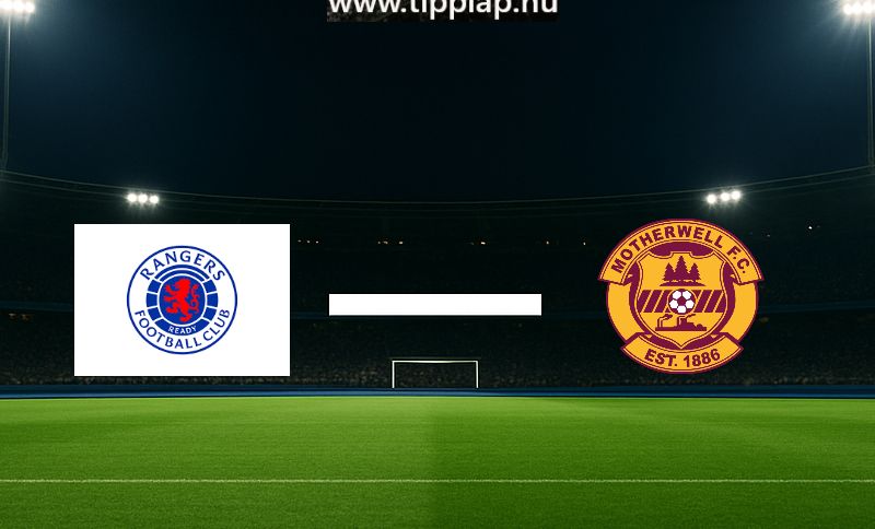 Skót Premiership. Glasgow Rangers-Motherwell