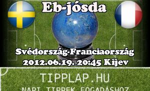 EB-Jósda: Franciaország - Svédország
