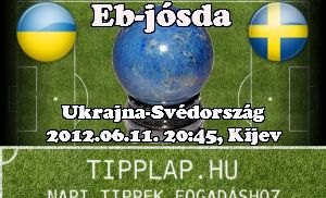 EB-jósda: Ukrajna - Svédország