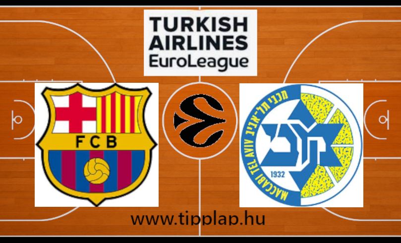 Kosárlabda Euroliga: Barcelona – Maccabi Tel Aviv