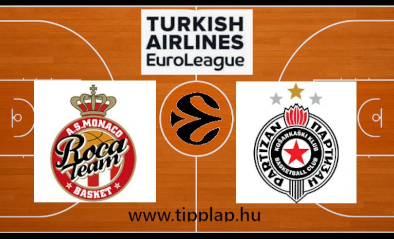 Kosárlabda Euroliga: Monaco – Partizan Belgrád