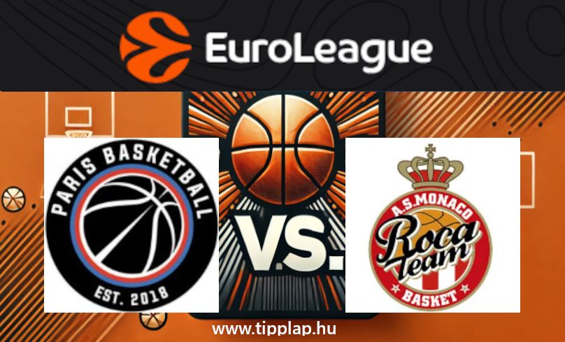 Kosárlabda Euroliga: Paris BC – Monaco
