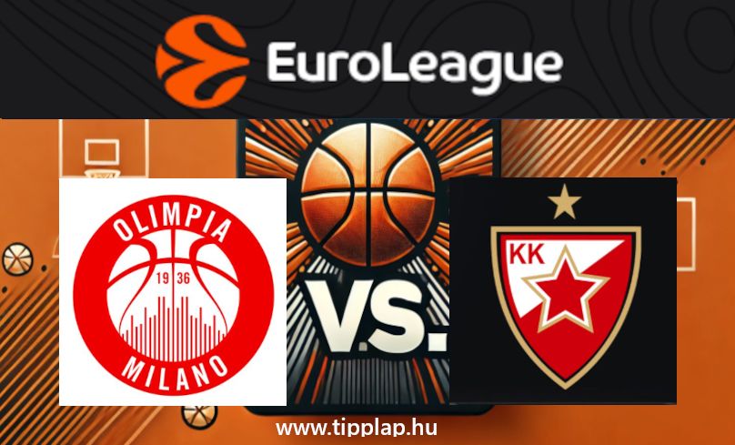 Kosárlabda Euroliga: Olimpia Milano – Crvena Zvezda