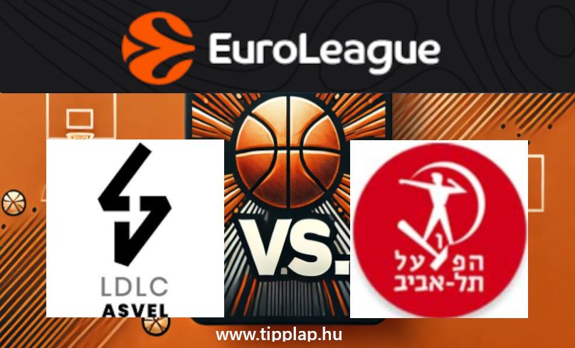 Kosárlabda Euroliga: ASVEL Lyon – Hapoel Tel Aviv