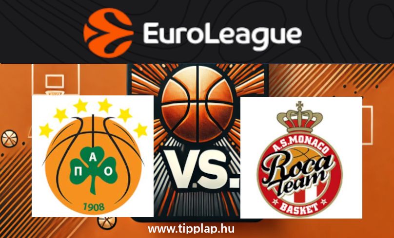 Euroliga: Panathinaikosz - Monaco