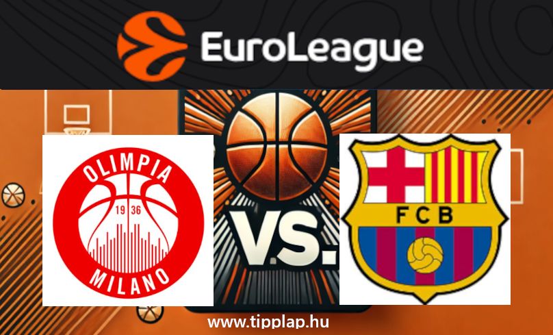 Kosárlabda Euroliga: Olimpia Milano – Barcelona