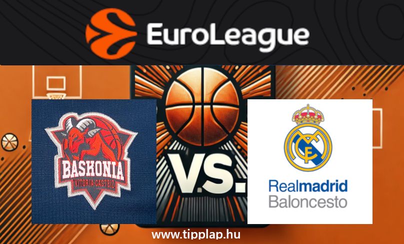 Kosárlabda, Euroliga: Baskonia – Real Madrid