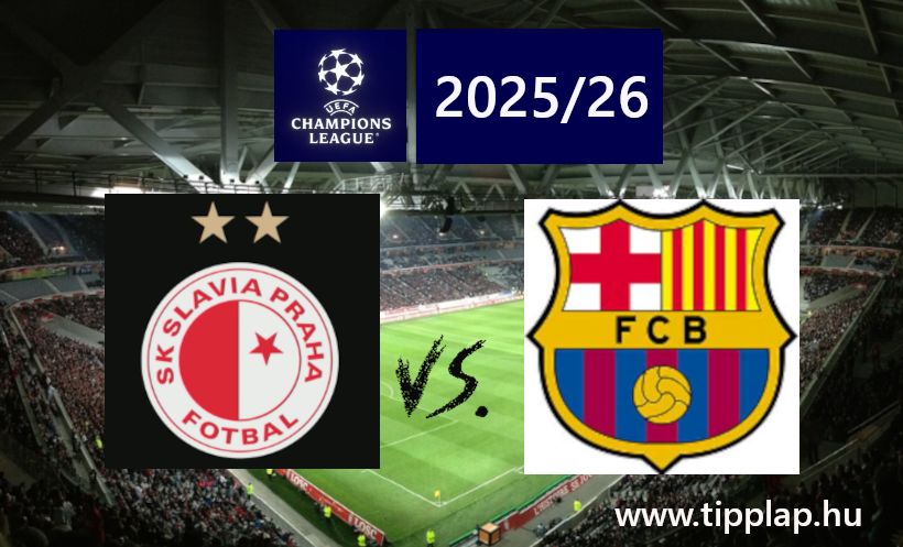 A Nap Tippje: BAJNOKOK LIGÁJA: Slavia Prága - Barcelona