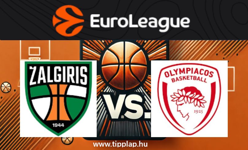 Euroliga: Zalgiris Kaunas – Olympiakosz