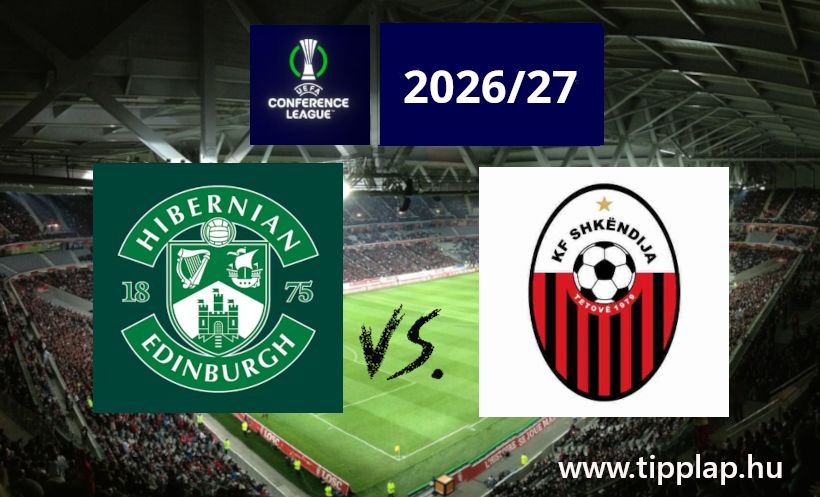 Konferencia Liga: Hibernian – Shkendija, Oda kell tennie magát a skót gárdának!