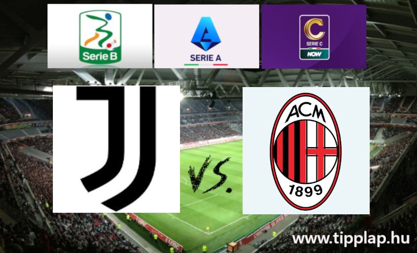Serie A: Juventus - AC Milan, Itt nem a gólparádé várható!