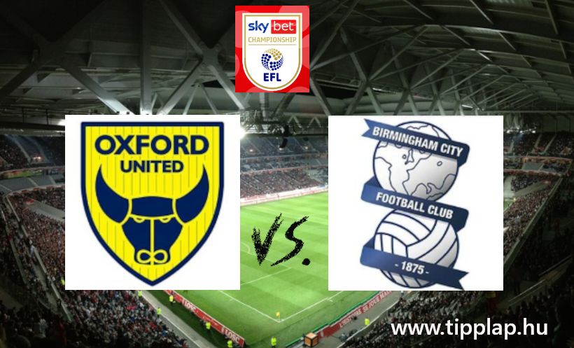 Single Value Tipp: Oxford United -Birmingham City