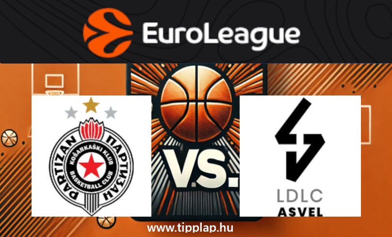 Euroliga: Partizan Belgrád – ASVEL Lyon