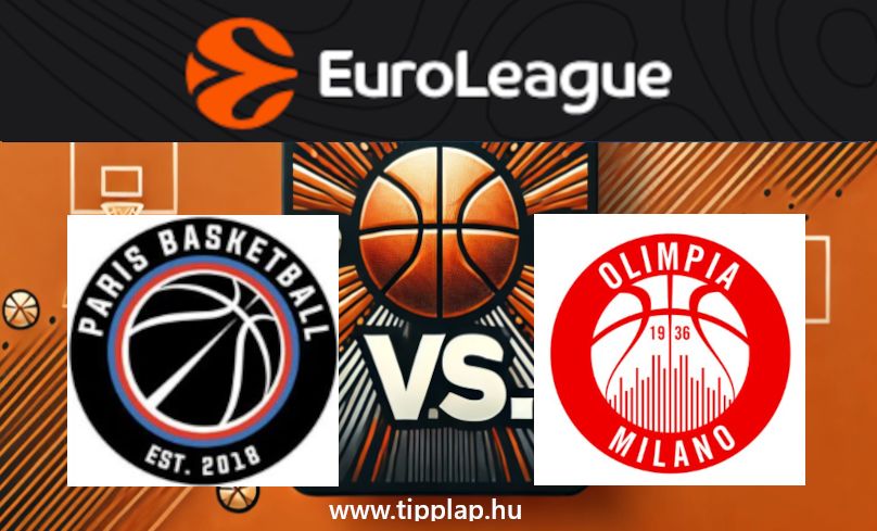 Kosárlabda, Euroliga: Paris BC – Olimpia Milano