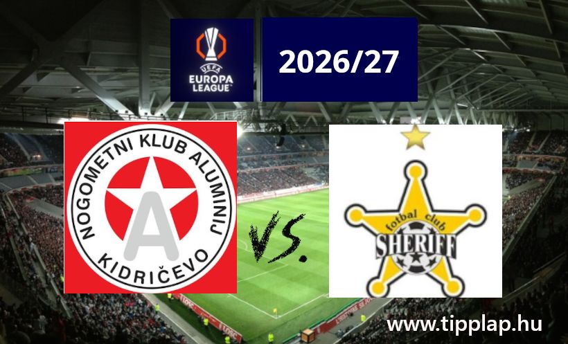 Európa Liga-selejtező: Aluminij - Sheriff Tiraspol: Kiegyenlített párharc, nüanszok döntenek!