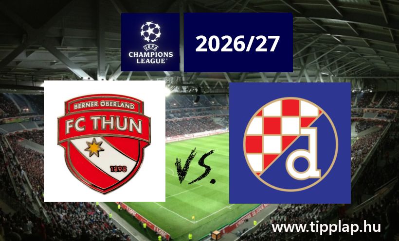 BL-selejtező: Thun - Dinamo Zagreb: Gólos meccsen szerez pontot a Dinamo!