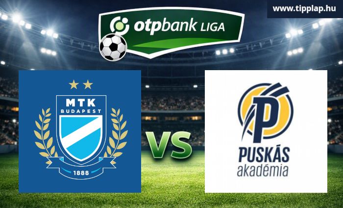 OTP Bank Liga: MTK – Puskás Akadémia