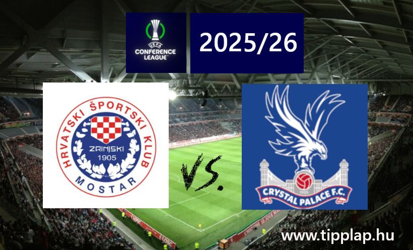 Single Value Tipp: Zrinjski Mostar - Crystal Palace