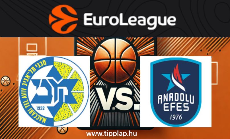 Kosárlabda, Euroliga: Maccabi Tel Aviv – Anadolu Efes