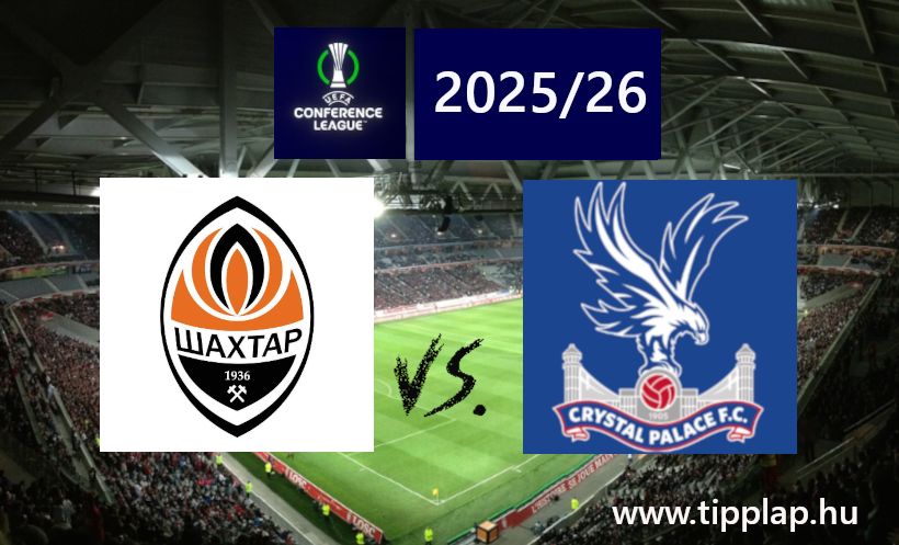 Single Tipp: KONFERENCIA LIGA elődöntő: Sahtar Donyeck – Crystal Palace