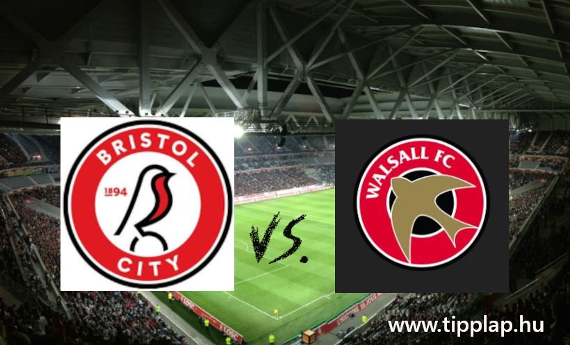 Angol Liga Kupa: Bristol City – Walsall, korán csípnek a Vörösbegyek!