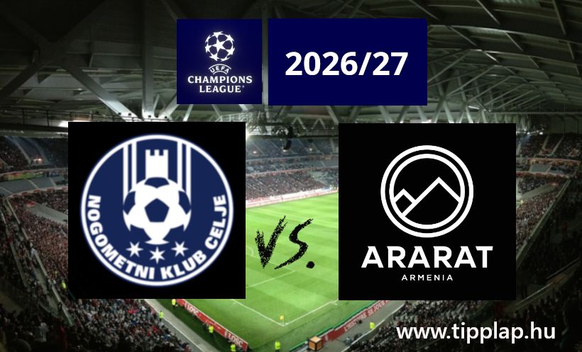 Bajnokok Ligája: Celje – Ararat, Ledolgozni Noé hegyét!