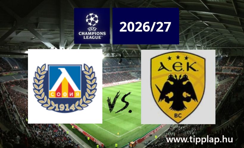 A Nap Tippje: Levszki Szófia - AEK Athén