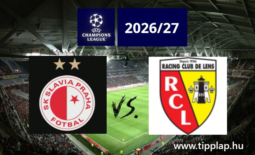Bajnokok Ligája: Slavia Prága – Lens, Gólok a sör városában!