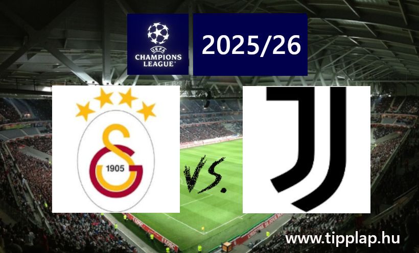 A nap tippje:  BAJNOKOK LIGÁJA: Galatasaray - Juventus