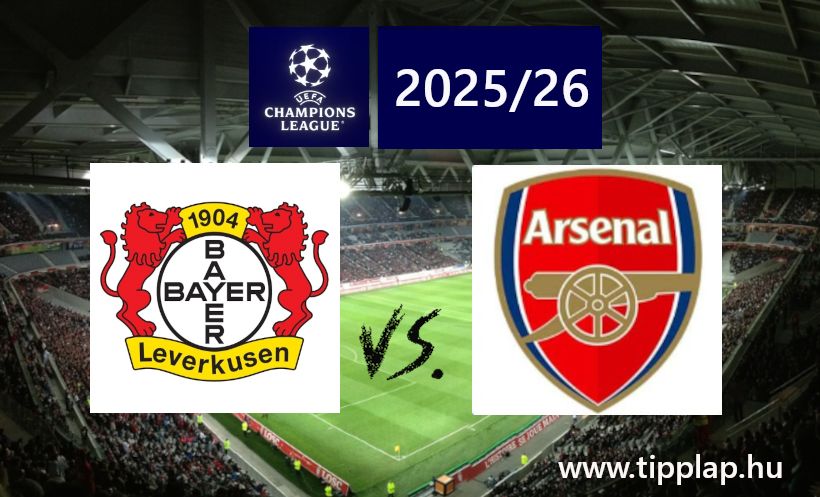 A nap tippje: Bayer Leverkusen - Arsenal