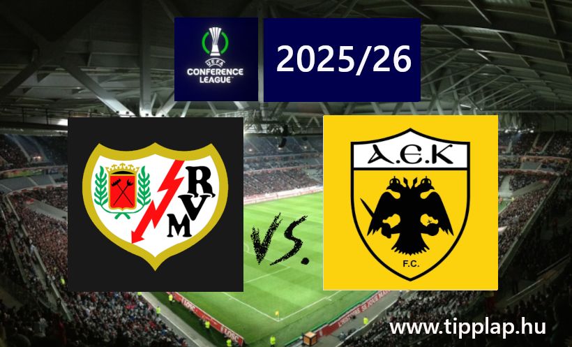 A Nap Tippje: Rayo Vallecano - AEK Athén