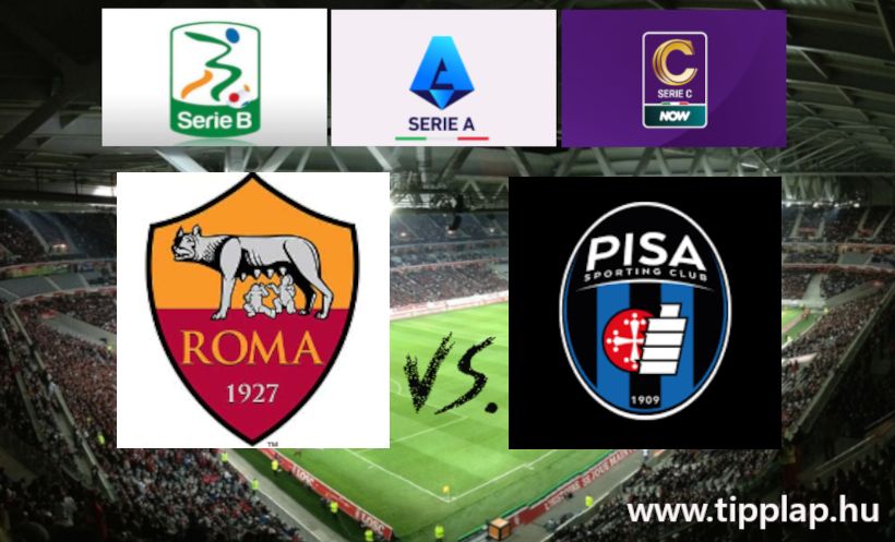 A Nap Tippje: AS Roma – Pisa
