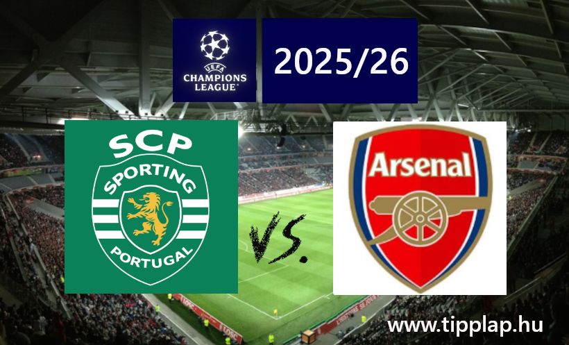 A Nap Tippje: Sporting - Arsenal a BAJNOKOK LIGÁJÁBAN