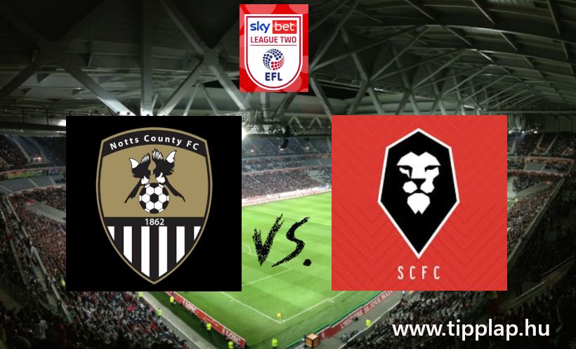 A Nap Tippje: Notts County - Salford