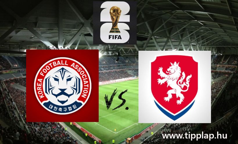 A Nap Tippje: Dél-Korea - Csehország - FIFA VILÁGBAJNOKSÁG 2026