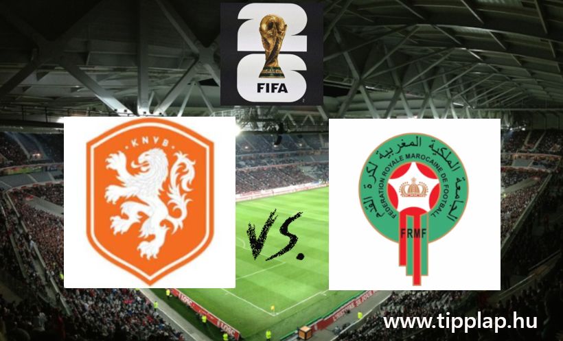 A Nap Tippje: Labdarúgó világbajnokság: Hollandia - Marokkó