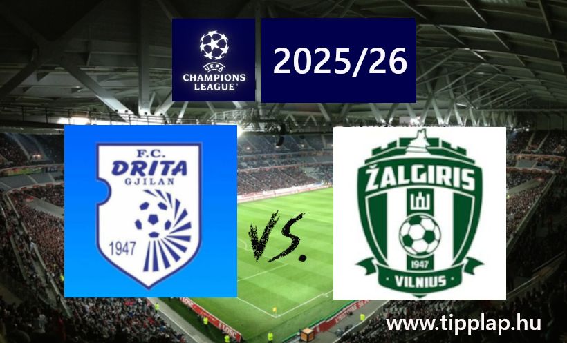 A Nap Tippje: Drita - Kauno Zalgiris