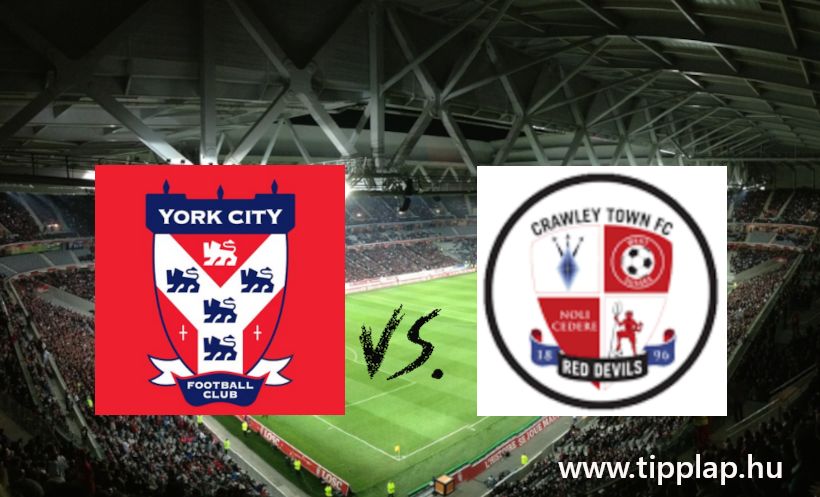 A Nap Tippje: York City - Crawley Town