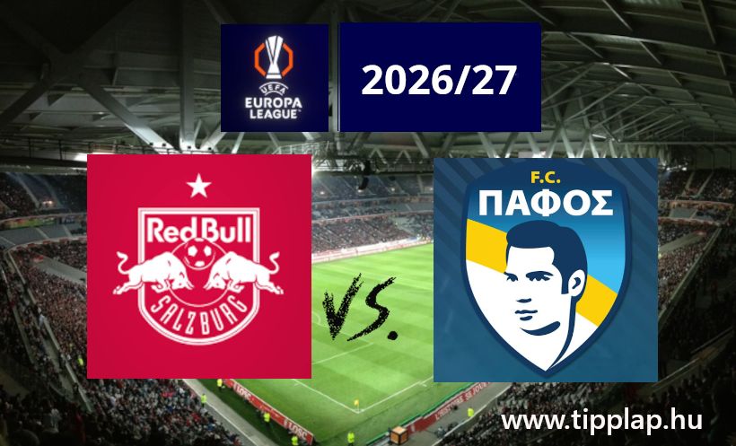 A Nap Tippje: Red Bull Salzburg - Pafosz FC