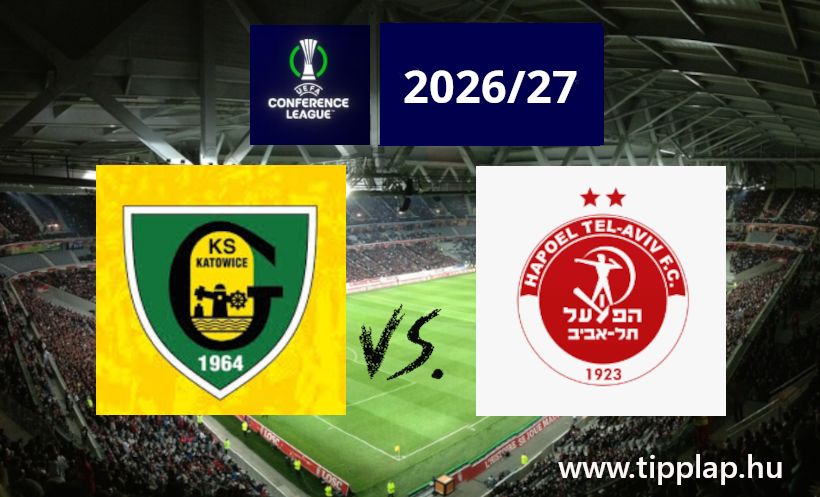 A Nap Tippje: GKS Katowice – Hapoel Tel Aviv a Konferencia Ligában!