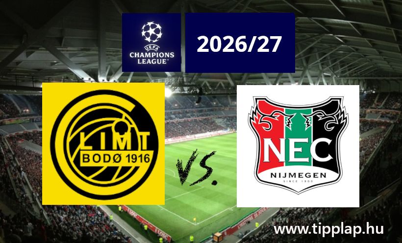 A Nap Tippje: Bodo/Glimt – NEC a Bajnokok Ligájában!