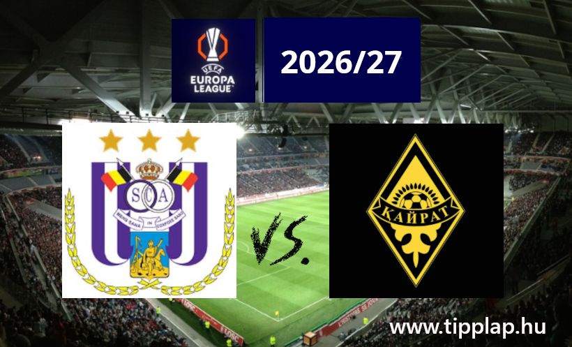 A Nap Tippje: Anderlecht - Kajrat Almati