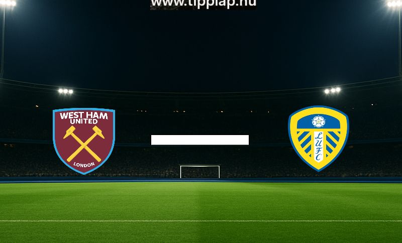 Premier League: West Ham United-Leeds United
